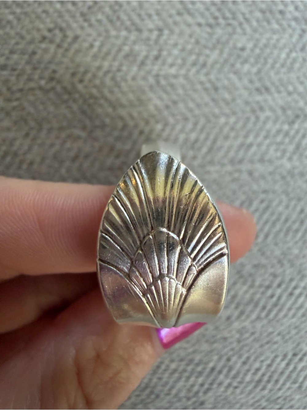 Handmade Spoon Ring - Picture 9 of 11